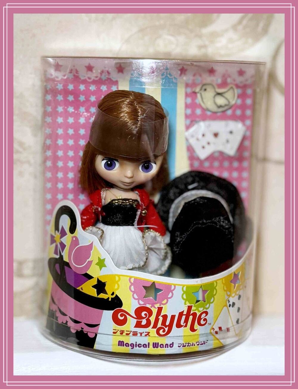 Petite Blythe Magical Wand 4" Mini Fashion Doll Takara Hasbro Vtg 2006 PBL-63